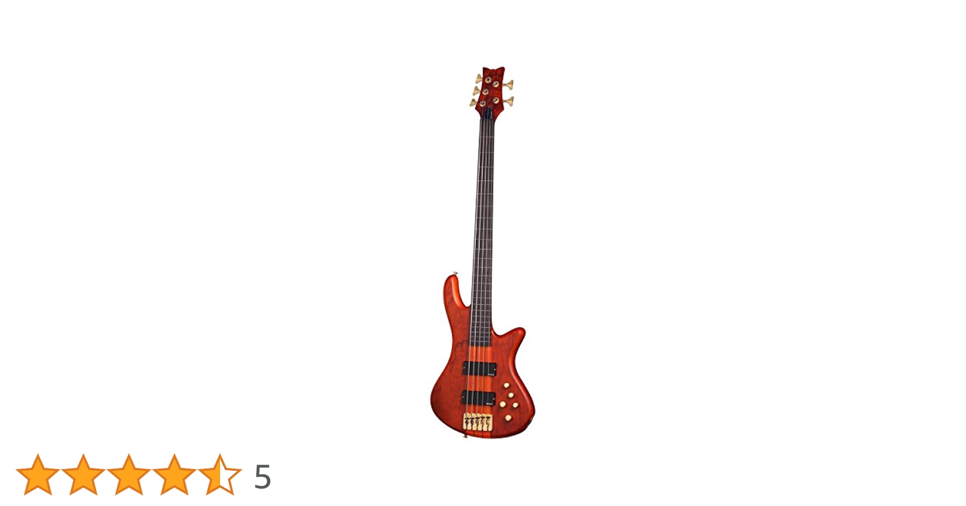 Amazon | Schecter シェクター Stiletto Studio-5 Fretless